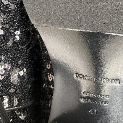 Dolce & Gabbana - Sequin Western boots