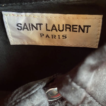 Saint Laurent Paris - Fall 2016 Silk Western Shirt by Hedi Slimane