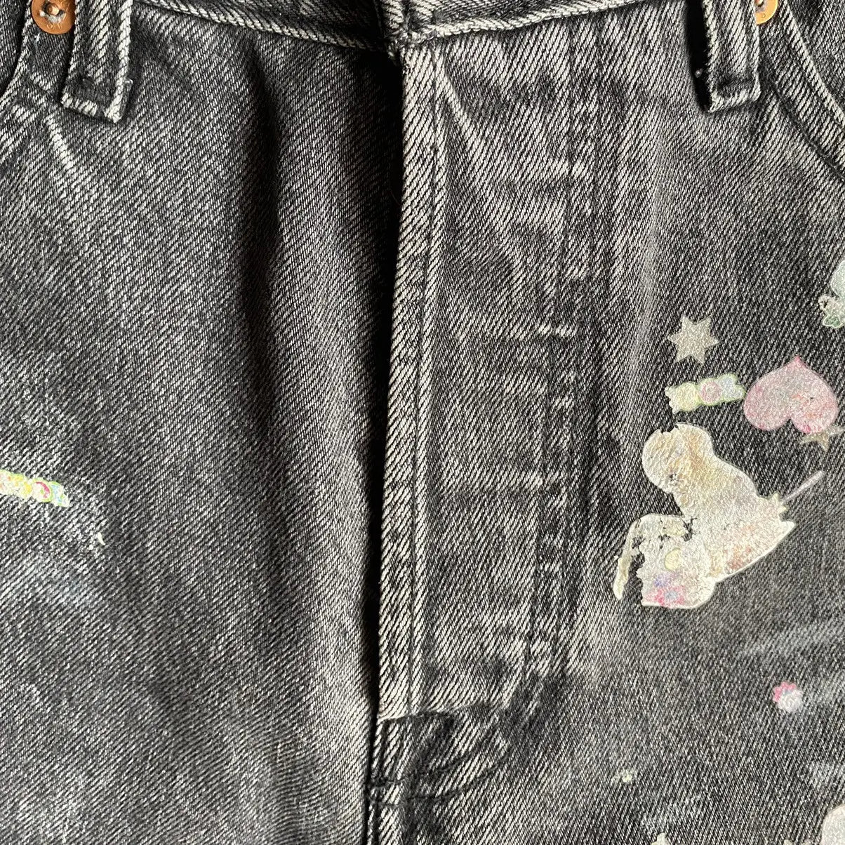 Vetements x Levi's - Deconstructed Sticker Jeans