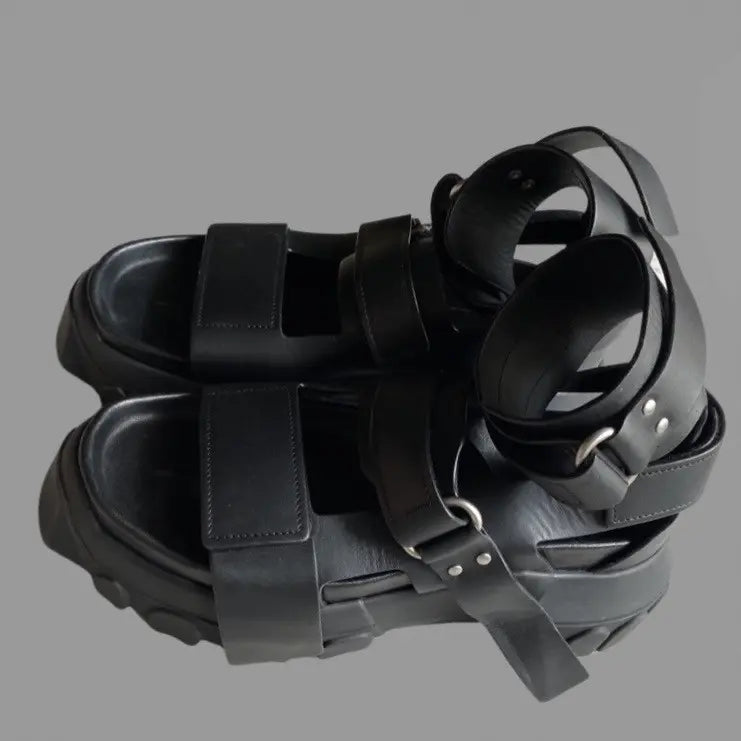 Rick Owens - SS20 “Tecuatl” Gladiator Tractor Sandal