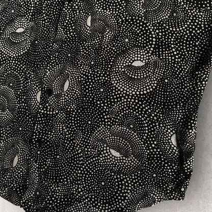 Saint Laurent Paris - SS19 Polka dot Silk Shark Collar Shirt
