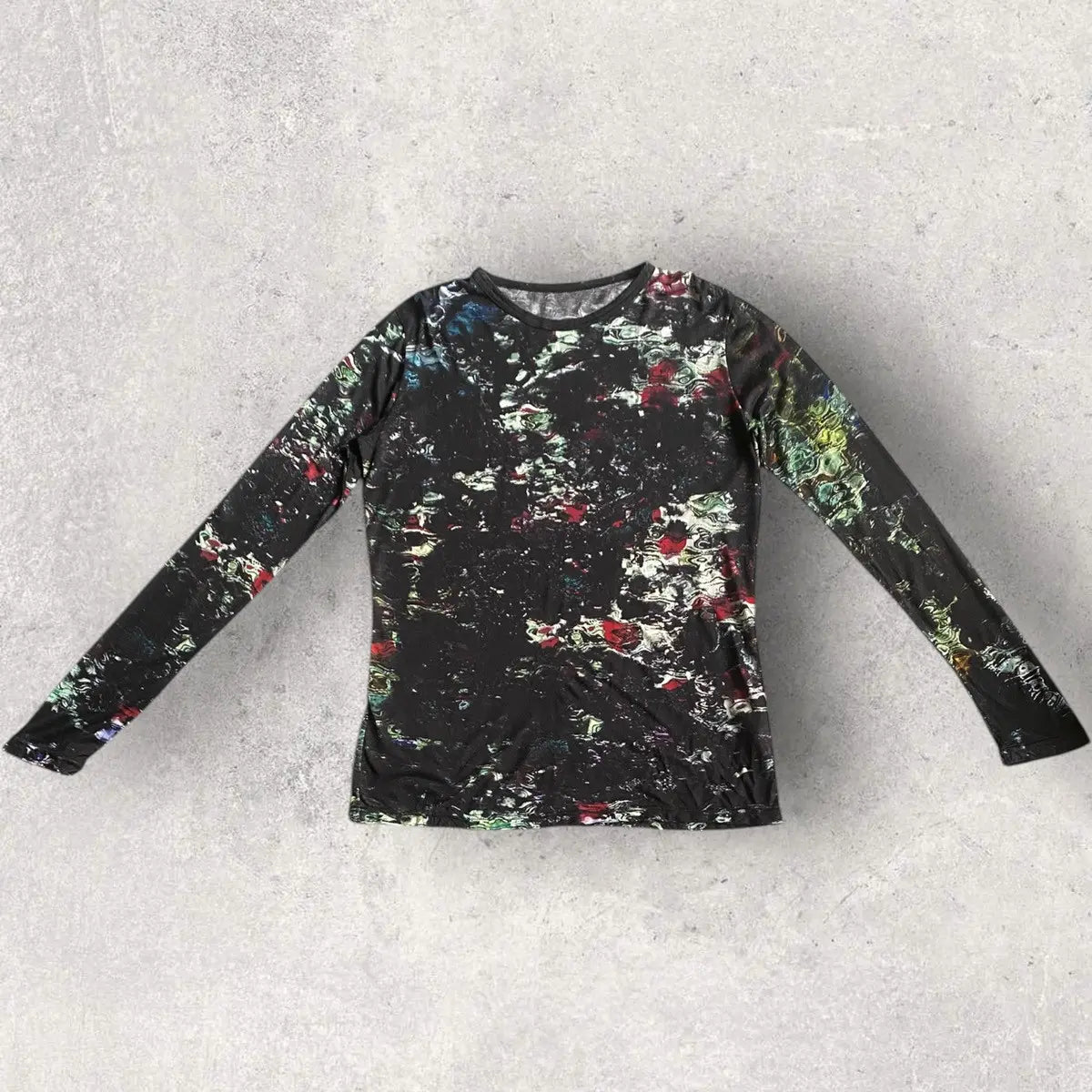Yohji Yamamoto - Noir AW20-21 Psychedelic Oversize L/S