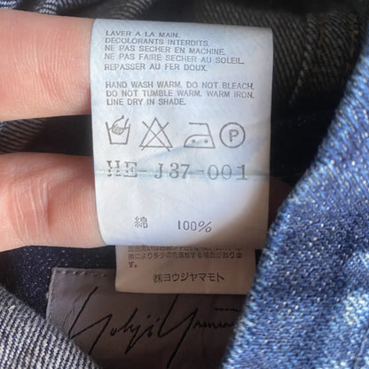 Yohji Yamamoto : SS02 Runway Double Breath Spotted Horse Collab