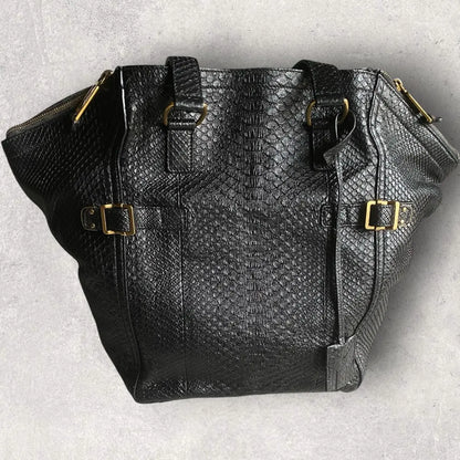 Yves Saint Laurent - YSL Python Leather Downtown Bag