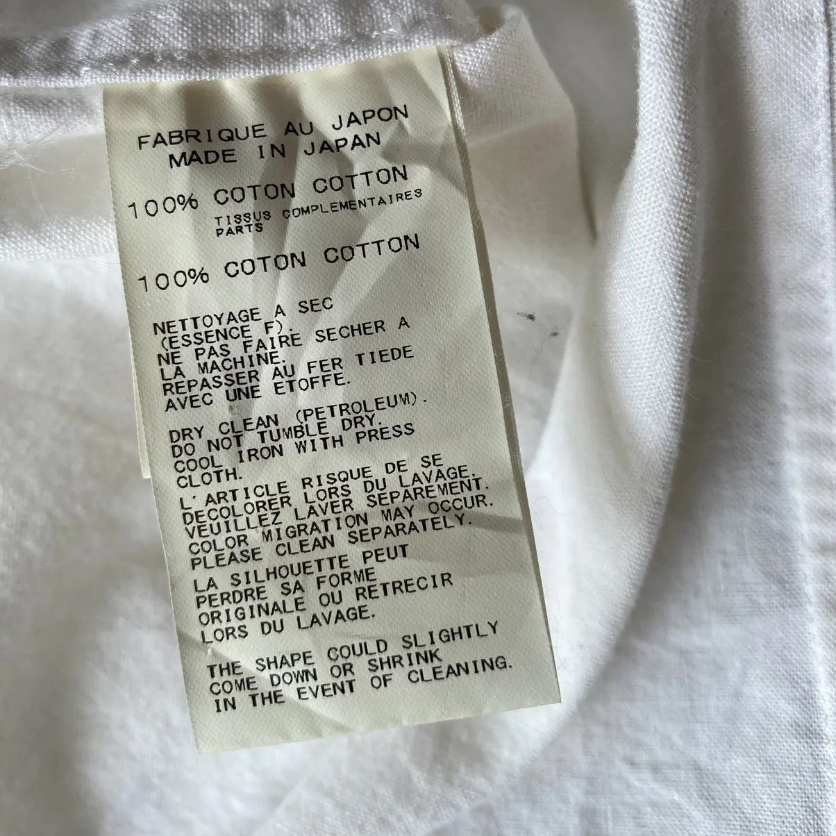 Yohji Yamamoto - Pour Homme Produce Denim Paychwork Shirt