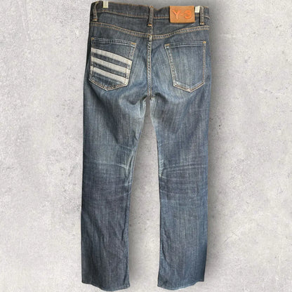 Yohji Yamamoto - Y3 Three Stripe Pocket Jeans