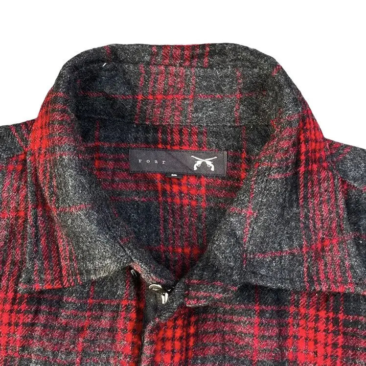 Mastermind Japan - Roarguns Peace Maker Swarovski Rhinestone Wool Shirt Jacket