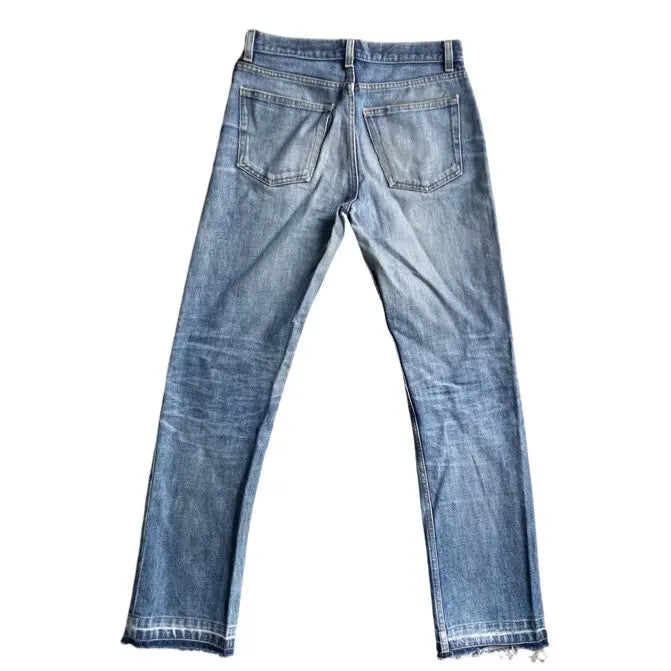 Helmut Lang - Archive 1999 Classic Faded Raw Denim Italian Cut