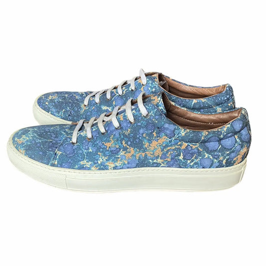 Acne Studios - Rare Fall13 Acne Studios Blue Marble Adrian Sneakers