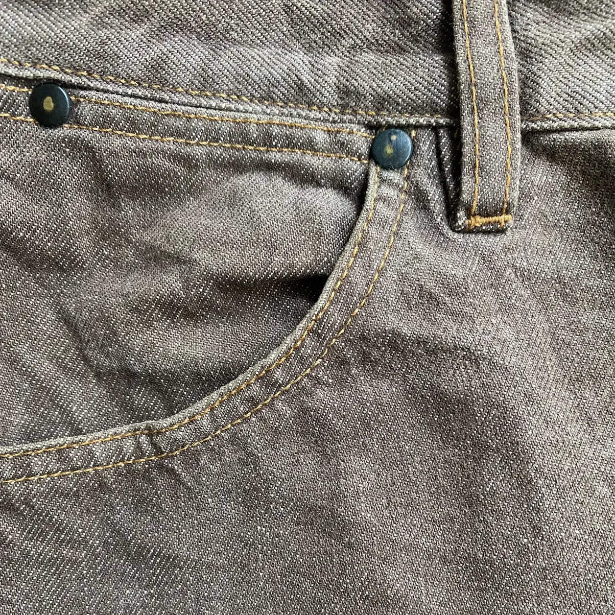 Maison Margiela - Margiela Brown Denim Anatomic Jeans