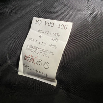 Yohji Yamamoto : Vintage SS93 Cut Out Wool Gabardine Blazer