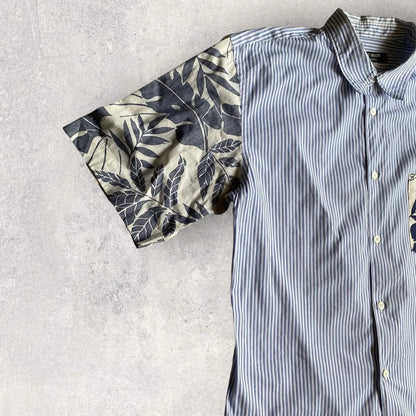 Comme des Garcons - SS13 Stripes/Floral Shirt
