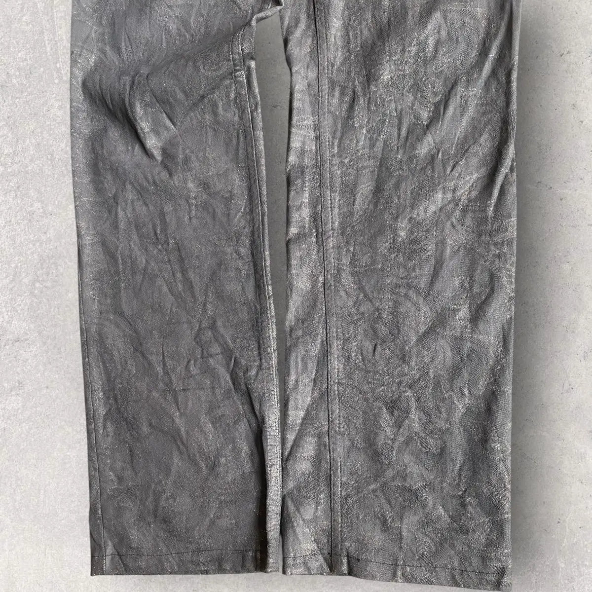 John Galliano - SS06 Wax Floral Jacquard Pants