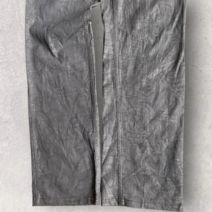 John Galliano - SS06 Wax Floral Jacquard Pants