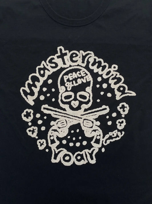 Mastermind Japan - MMJ X Roar Peace & Love T shirt