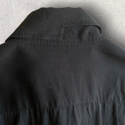 Yohji Yamamoto - SS20 Asymmetric Collar Tencel Shirt