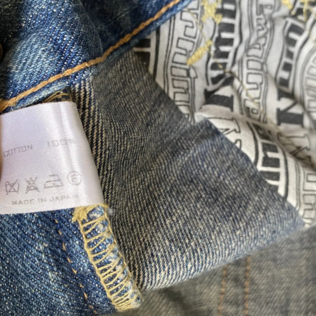 Number (N)ine : AW03 Touch Me I’m Sick Patchwork Crash Jeans