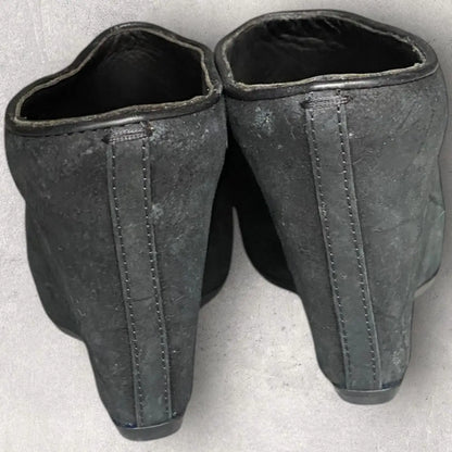 Rick Owens - Blistered Leather Mule Clog