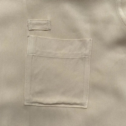 Yohji Yamamoto - Y’s Shirt For Men Embroidered Collar Oversized Rayon Shirt