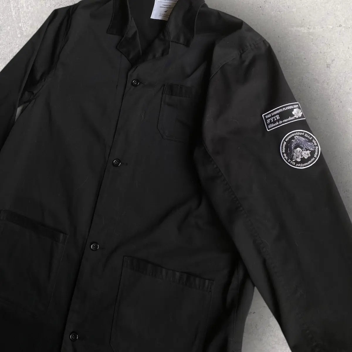 Yohji Yamamoto - S’YTE No Future Cotton Twill Coat