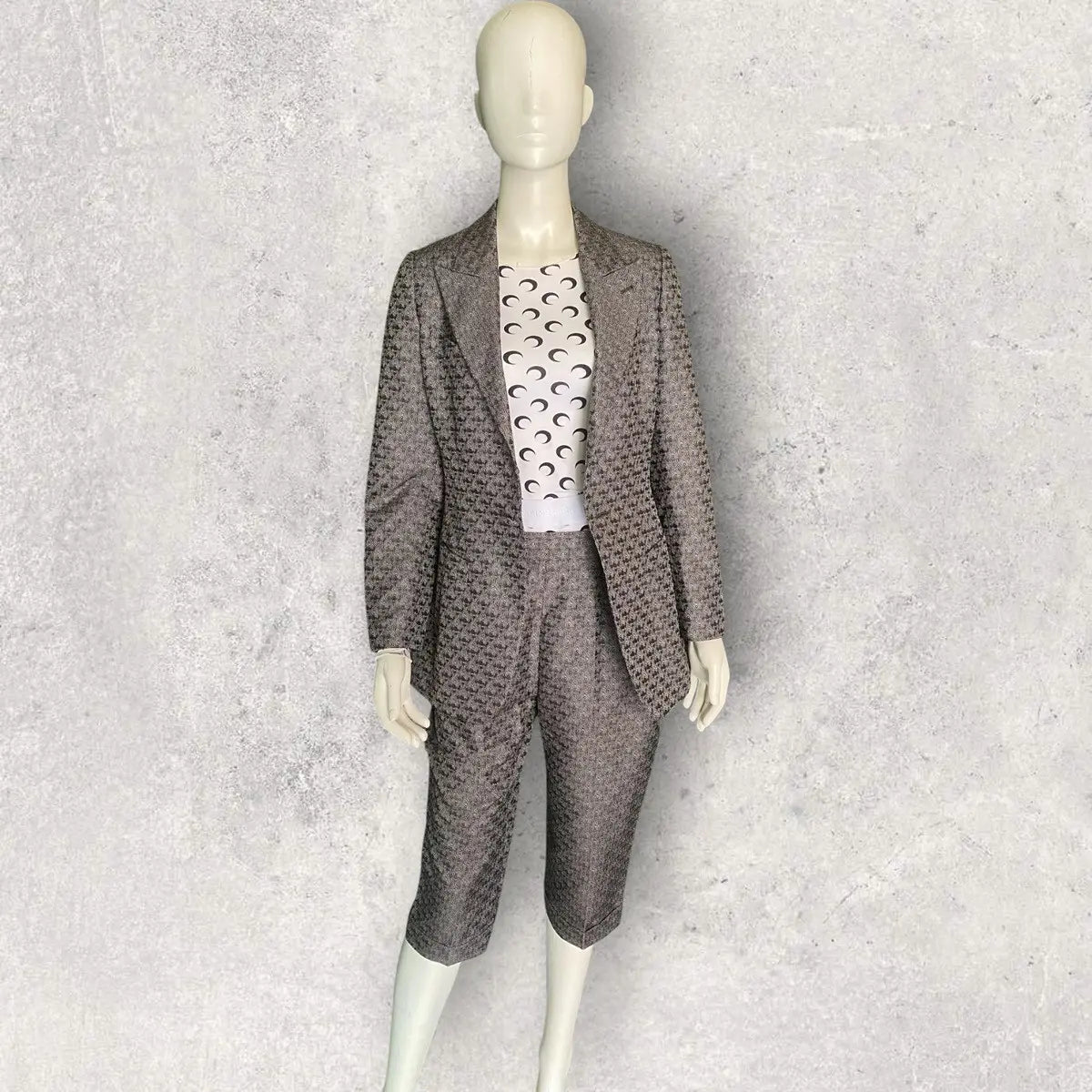 Jean Paul Gaultier - Fall96 Optic Psychedelic Suit Set