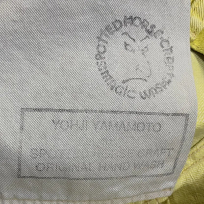 Yohji Yamamoto - SS02 Runway Yellow Wash Jeans