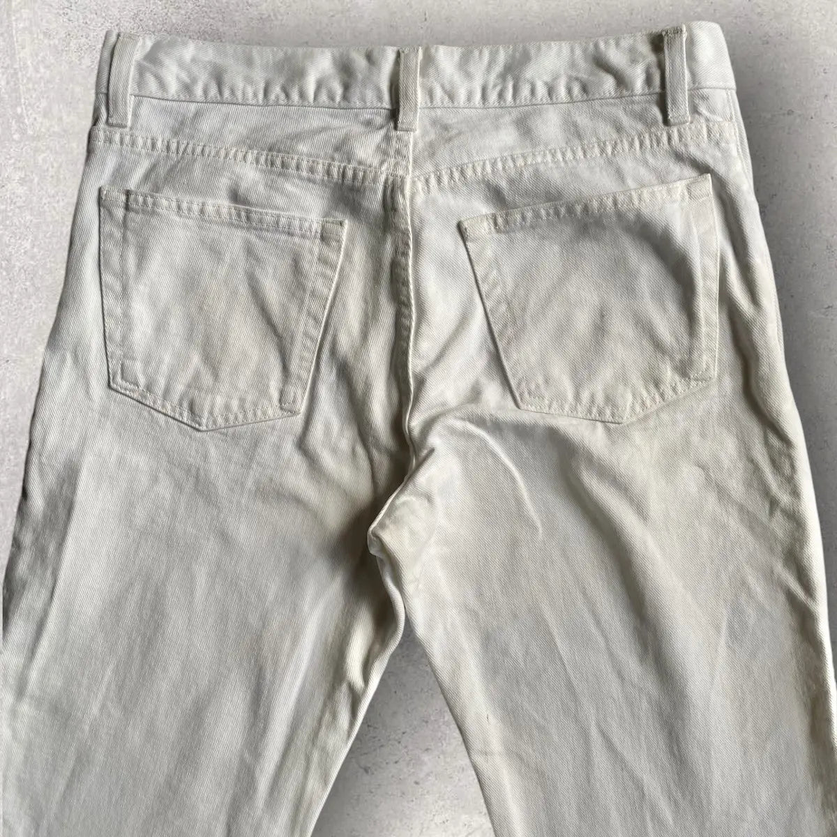 Helmut Lang - Archive Vintage White Denim Classic Cut