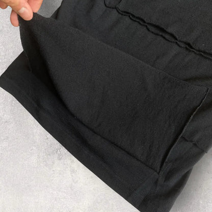Undercover  Vintage - “Leaf” AW97-98 Stretch Wool PatchWork T Shirt