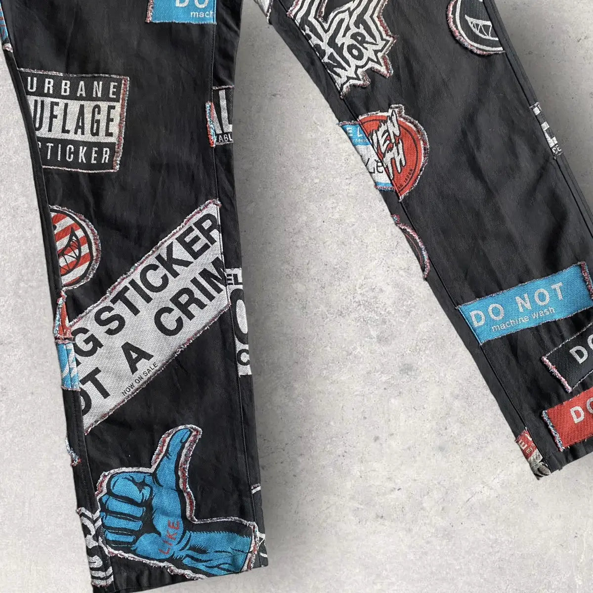 Doublet - SS16 Jacquard Woven Sticker Pant