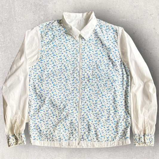 Comme des Garcons - CDGH Zip Up Floral Layer Shirt