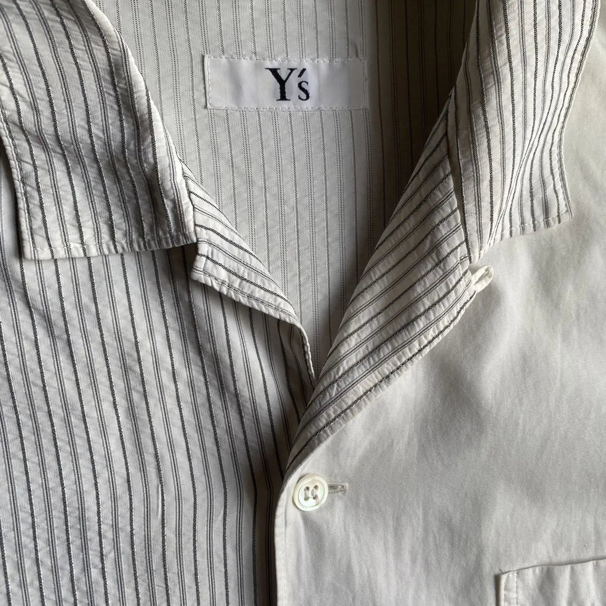 Yohji Yamamoto - Y’s Open Collar Rayon Oversized Shirt