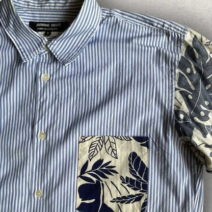 Comme des Garcons - SS13 Stripes/Floral Shirt