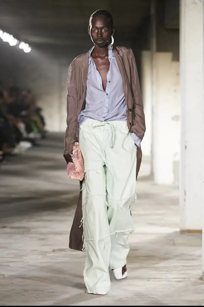 Dries Van Noten - NWT S/S23 Paint Denim