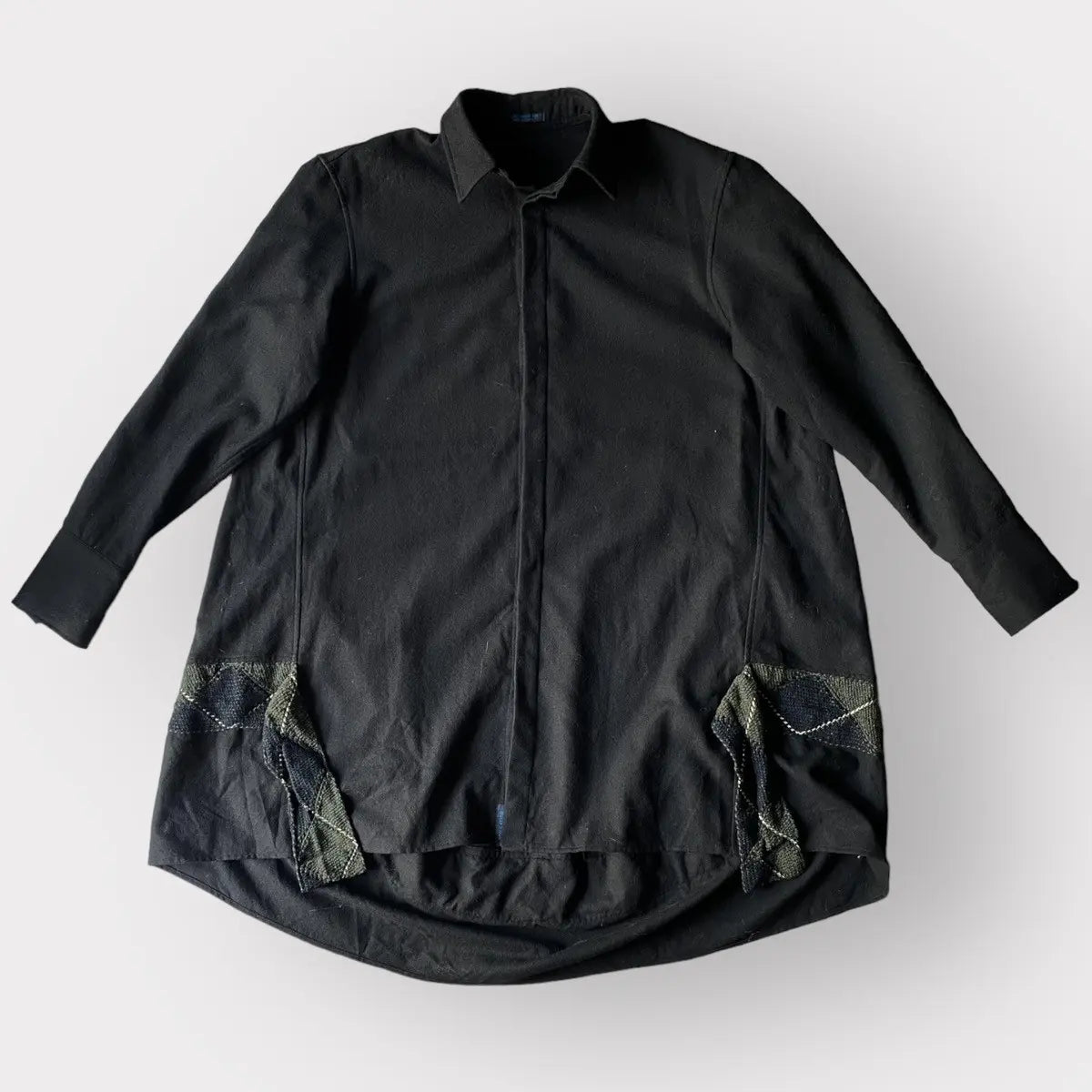 Yohji Yamamoto - Regulation Wool Long Shirt