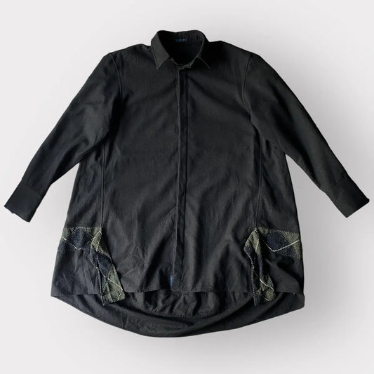 Yohji Yamamoto - Regulation Wool Long Shirt