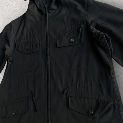 Yohji Yamamoto - Vintage 90’s Wool Gabardine Hood Jacket
