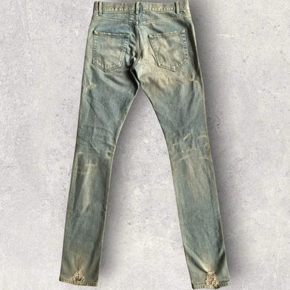 Saint Laurent Paris  SS14 Re issue Big Crash Denim