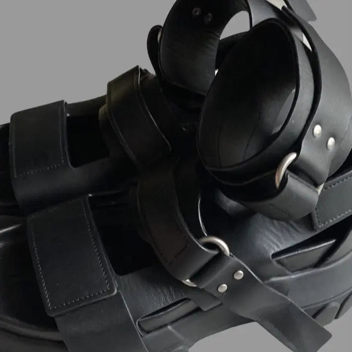 Rick Owens - SS20 “Tecuatl” Gladiator Tractor Sandal