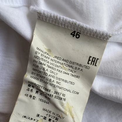 Maison Margiela - Fall17 M10 M14 Crack Print T Shirt