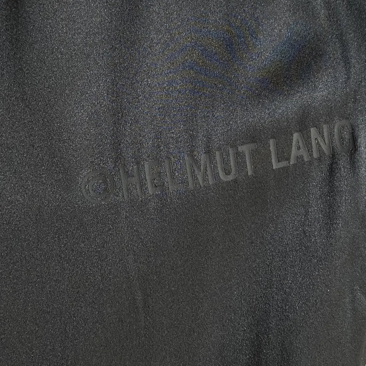 Helmut Lang - Wide Leg Silk Pant with an elastic waistband
