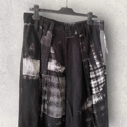 Yohji Yamamoto : NWT Y’s Tuck Gathered High Waist Pants