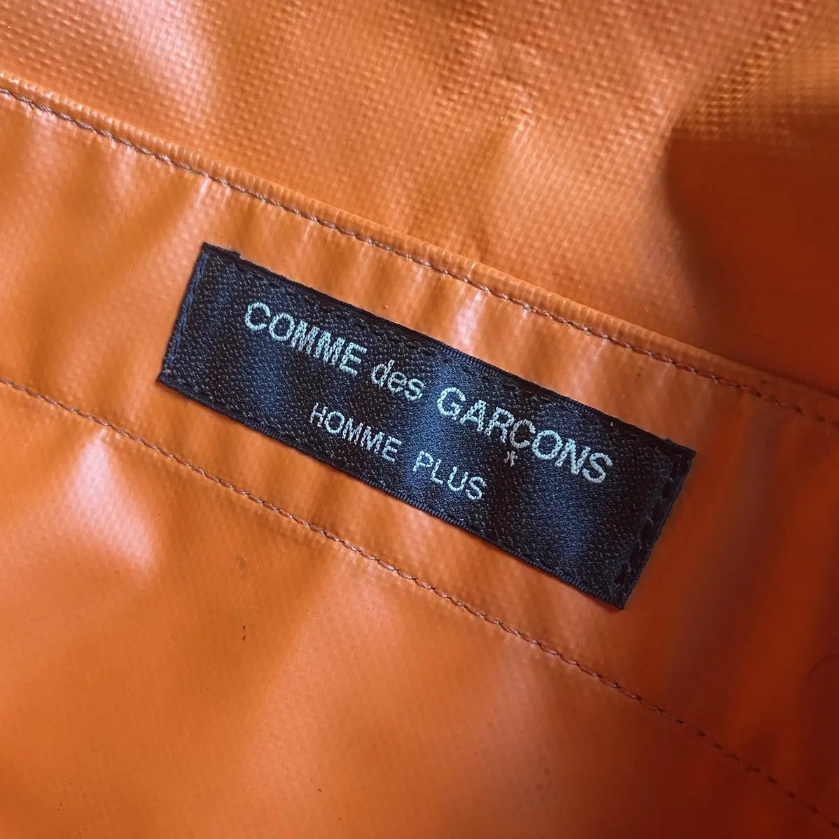 Comme des Garcons - Comme des Garcons Homme Plus  Orange PVC Crossbody Bag