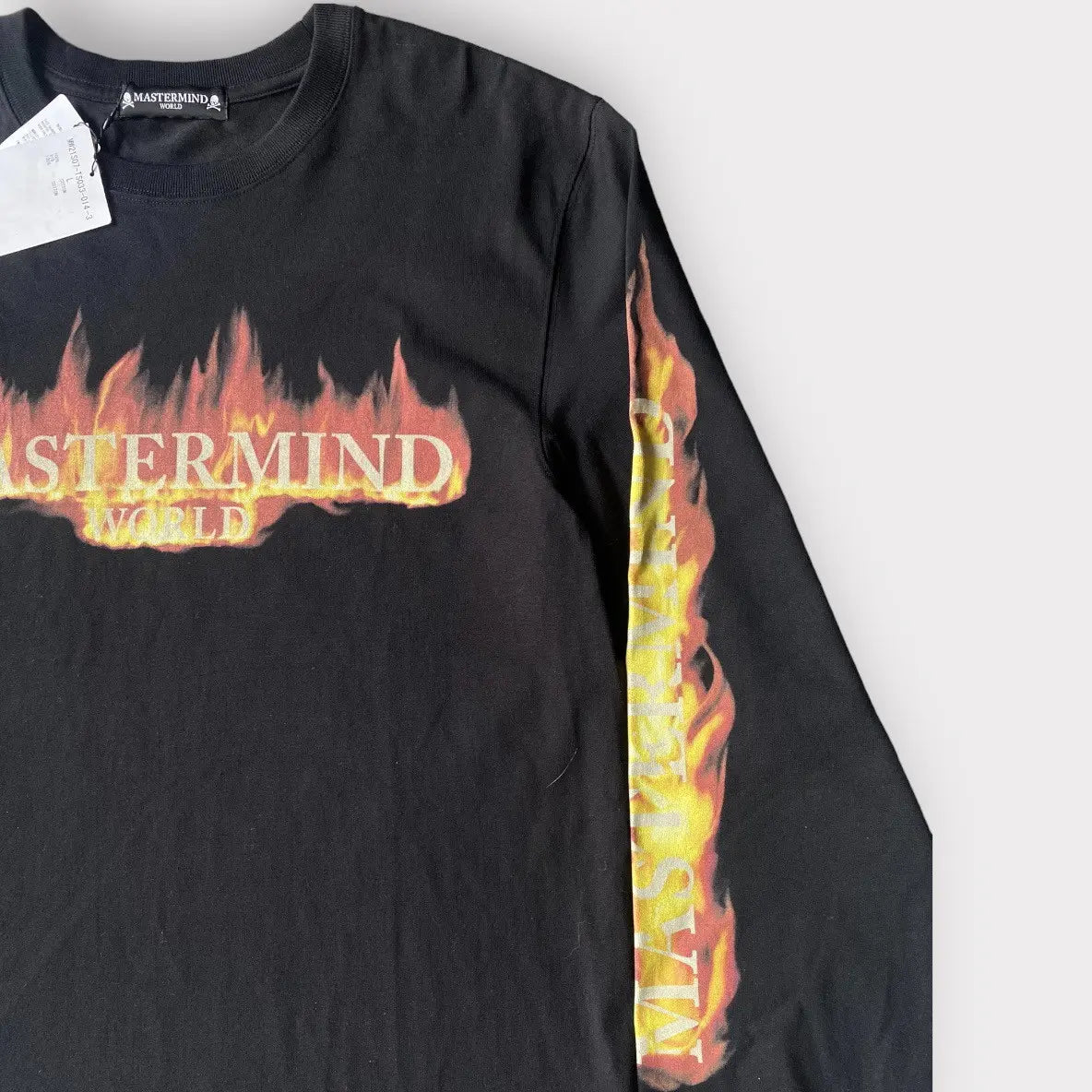 Mastermind Japan - SS21 New With Tag Flame Skull Logo Sweatshirt