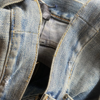 Saint Laurent Paris - Fall14 Destroyed Denim