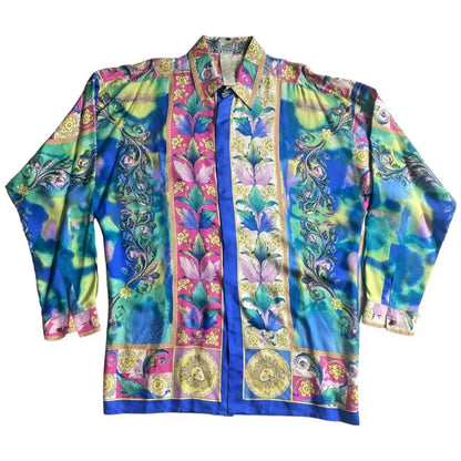 Versace - Vintage 1994 Versace Silk Shirt