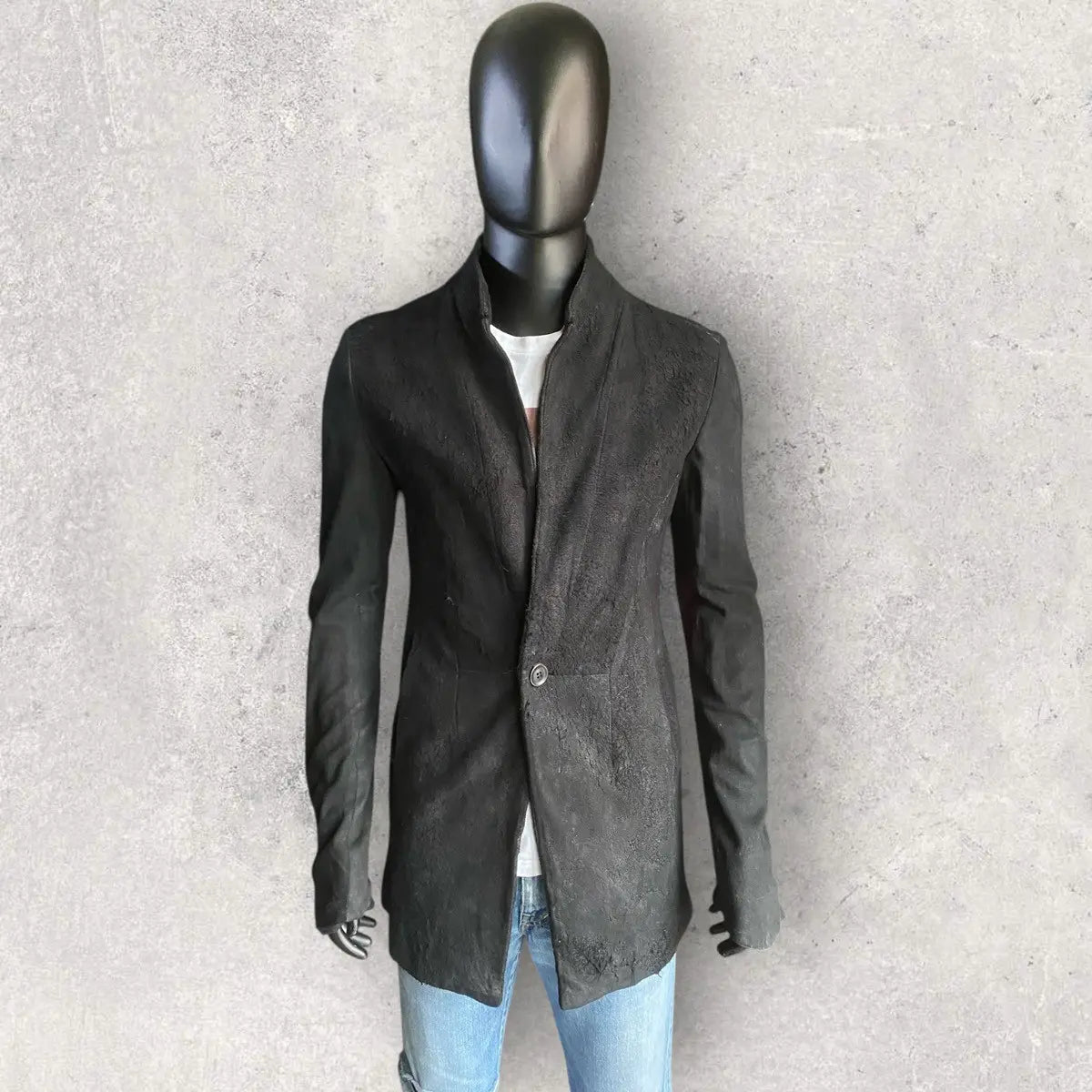 Julius - FW13-14 “Crack” Leather Jacket