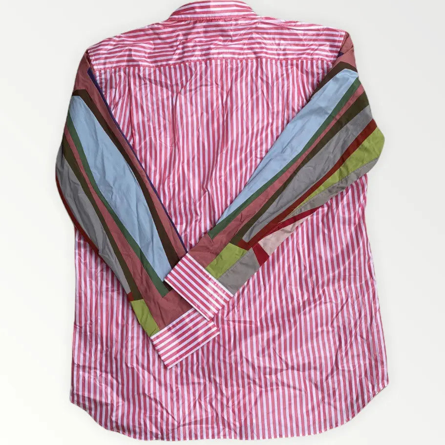 Comme des Garcons - New With Tag SS20 Waterproof Rubberized Patchwork Shirt