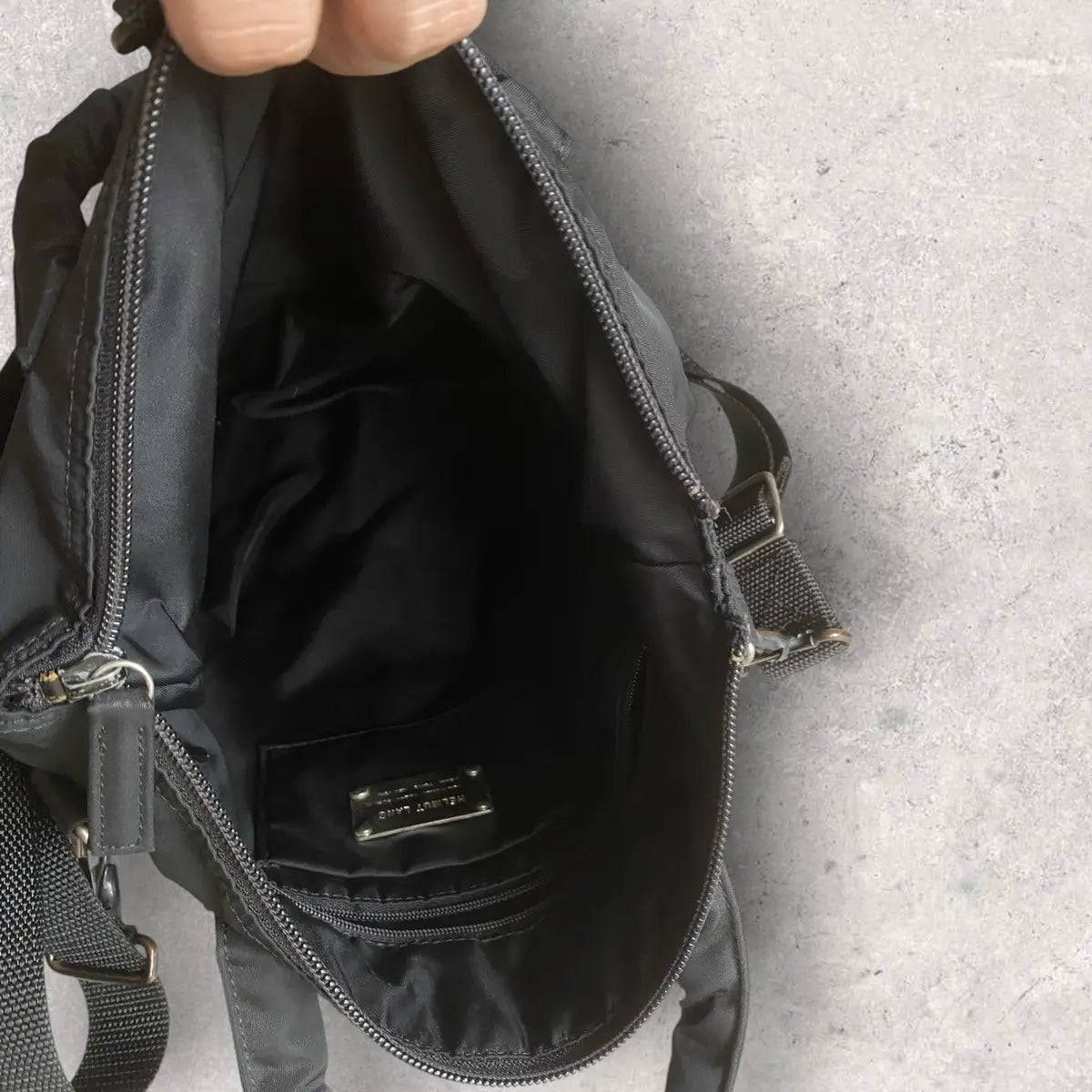 Helmut Lang - archive Nylon Helmet Bag