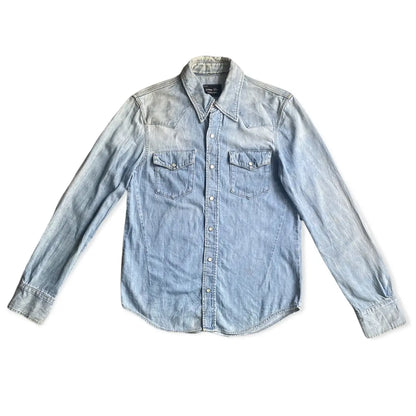 Number (N)ine - AW05 The High Street Dart Western Denim Shirt