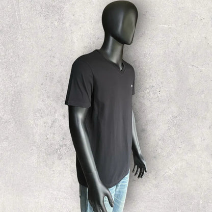 Dior Homme - Bee Embroidered V Neck Tee